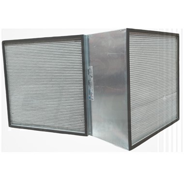 11420 Filtro FG HEPA 99.97% DOP 0.3 mic Nominal 24"x24"x12" Sin  PestaÃ±as, Ac. Galvanizado. Empacadura en la Salida.