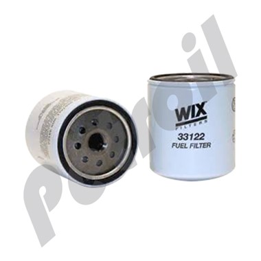 33122 Filtro Wix Combustible Roscado BF593 P550928 FF5021 WP3595