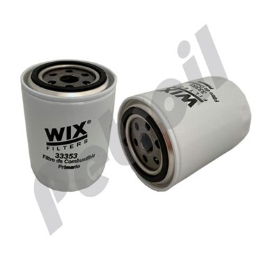 33353 Filtro Wix Combustible Roscado BF896 P558712 FF200 WP3401  MF3401