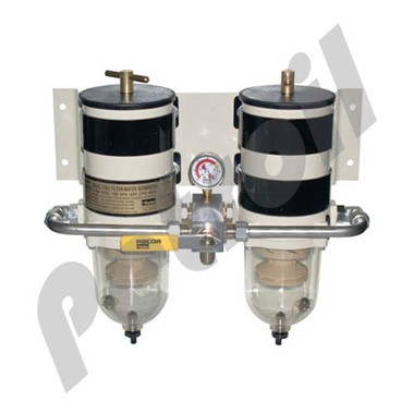 75900FHX2 75900FHX2 Parker Racor FHX-DUAL FF/WS,ROTARY VALVE