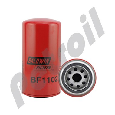 BF1102 Filtro Baldwin Combustible Rosc. Motores Perkins Leyland  Rolls-Royce OD19596 P550365 FF4036