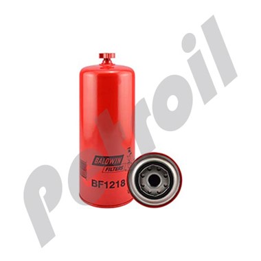 BF1218 Filtro Baldwin Combustible(Diesel) Roscado