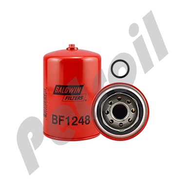 BF1248 Filtro Combustible Separador/Agua Baldwin c/drenaje Komatsu  6003118293 P557440 FF5253 33244 LFF5926 P1103A