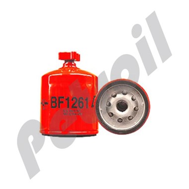 BF1261 Filtro Baldwin Combustible Roscado (Diesel)