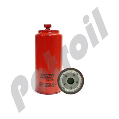 BF1350-SP Filtro Baldwin Combustible Roscado (Diesel)