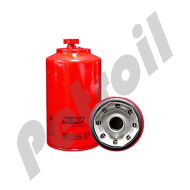 BF1355-SP Filtro Baldwin Combustible Roscado (Diesel)