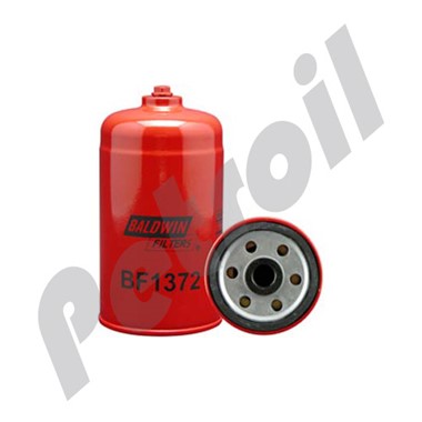 BF1372 Filtro Baldwin Combustible Roscado (Diesel)