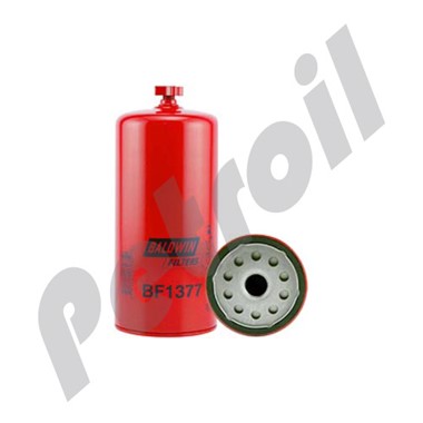 BF1377 Filtro Baldwin Combustible Roscado (Diesel)