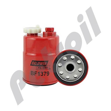 BF1379 Filtro Baldwin Combustible Roscado (Diesel)