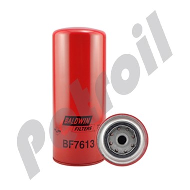 BF7613 Filtro Combustible Baldwin Roscado Secunadrio Motores  Detroit Diesel FF5311