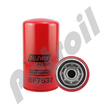 BF7632 Filtro Combustible Baldwin Roscado Cat 1R0751 Kodiak <03  33377 FF5321 PSC745 S3233 P551315 F3377 BF7634