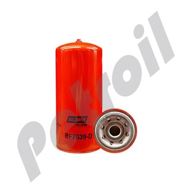 BF7639-D Filtro Baldwin Combustible Roscado (Diesel) P551316 BF7639  33685 33685NP FF5317 F3685