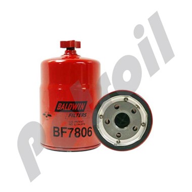 BF7806 Filtro Baldwin Auto Gas Elemento (Combustible)