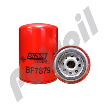 BF7879 Filtro Baldwin Combustible Roscado; Cummins 3890017;  Fleetguard FF5285, Wix 33168