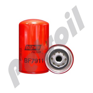 BF7911 Filtro Baldwin Combustible Roscado (Diesel) P502381 N/A  33116 N/A