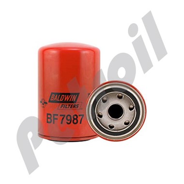 BF7987 Filtro Baldwin Combustible Roscado (Diesel)