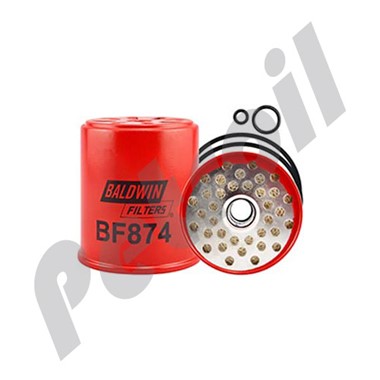 BF874 Filtro Baldwin Automotriz Combustible(Gas) Elemento