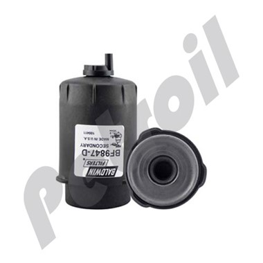 BF9847-D Filtro Baldwin Auto Gas Misc (Combustible)