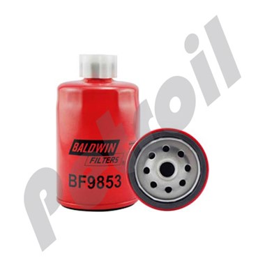 BF9853 Filtro Baldwin Combustible Roscado