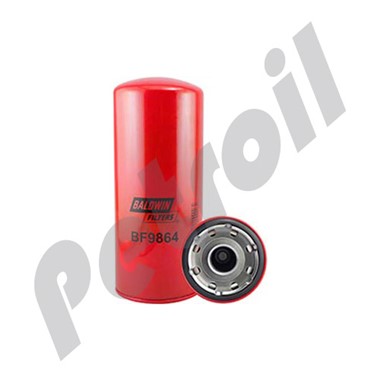 BF9864 Filtro Baldwin Combustible Roscado (Diesel)