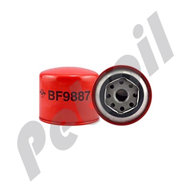 BF9887 Filtro Baldwin Combustible Roscado (Diesel)