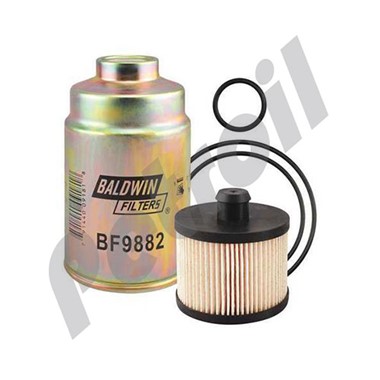 BF9918 KIT Filtro Baldwin Combustible(Diesel) Roscado