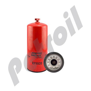 BF9920 Filtro Baldwin Combustible Roscado (Diesel)