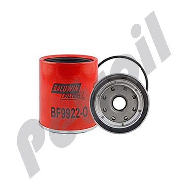 BF9922-O Filtro Baldwin Combustible Roscado (Diesel) P502566 FS19805  WF10163 N/A