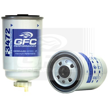 F3472 Filtro Combustible c/drenaje GFC Iveco Turbo Daily 4764725  33472 BF7921 (Doble Oring) WK842 P550587 1907640 1902138