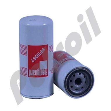 FF5067 Fleetguard Filtro de Combustible Giratorio Galion 120301;  International 359251-C1, 674293-C1; Thermo King 11-3855 BF8