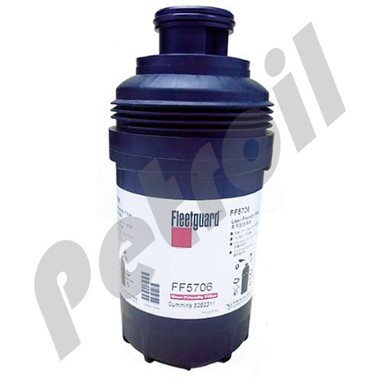 FF5706 Fleetguard Filtro de Combustible Centrifugado sobre PlÃ¡stico