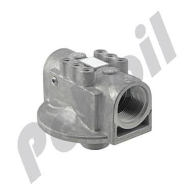 OB1314 Base de Montaje Baldwin 1 1/2-16 Entrada/Salida 1 1/4" NPT.  Usar con BT387 BT387-10 BT388 BT388-10 BT8424-MPG