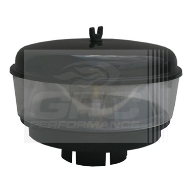 P0858 PreFiltro Aire GFC con Vaso Transparente Conexion 4"  diametro 270mm 340CFM