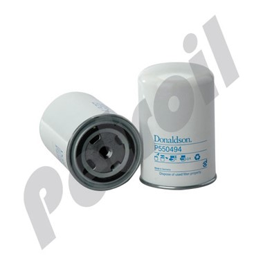 P550494 Donaldson Filtro Combustible Primario Roscado