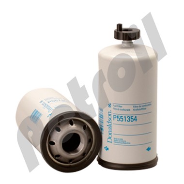 P551354 Donaldson Filtro Combustible Separador Agua Roscado