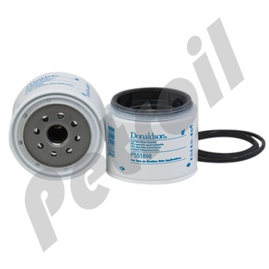 P551848 Donaldson Filtro Combustible Separador Agua Roscado