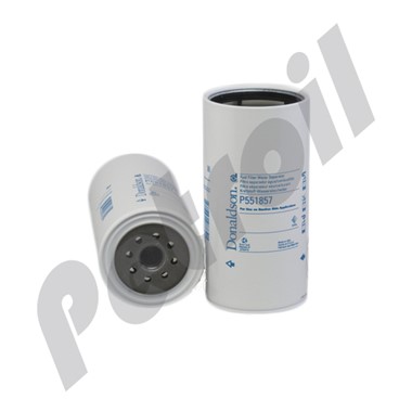 P551857 Donaldson Filtro Combustible Separador Agua Roscado