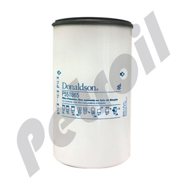 P551865 Donaldson Filtro Combustible Separador Agua Roscado