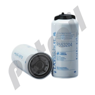 P553204 Donaldson Filtro Combustible/Separador de Agua Roscado