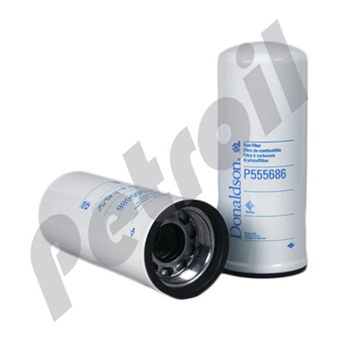 P555686 Donaldson Filtro Combustible Roscado Secundario