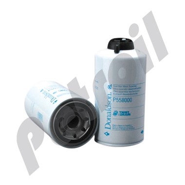 P558000 Filtro Donaldson Combustible Roscado c/purga Ford 8000  Cummins 3308638 FS1212 33405 S3201 PSD960/1 BF1212