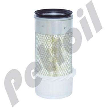 PA2488-FN Filtro Aire Externo Baldwin c/aletas Equipos Bobcat Massey  Ferguson 1043326M91 AF1956KM P123159 42768