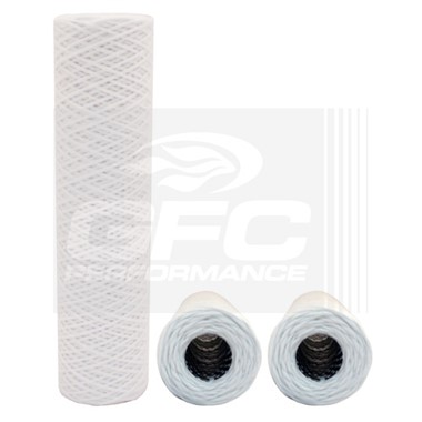 SP0531 Filtro GFC Saturn t/Cartucho PoliesterTrenzado FDA 5mic  Nucleo Acero Inoxidable 304 DOE Parker S23R9-4G L 9 3/4 "